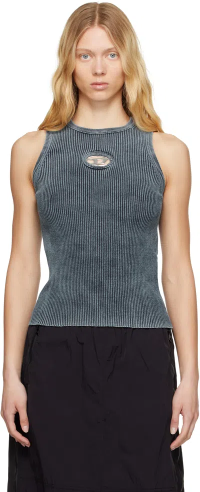 DIESEL BLUE M-ANCHOR-A-SL TANK TOP