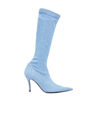 DIESEL D-VENUS STILETTO BOOTS