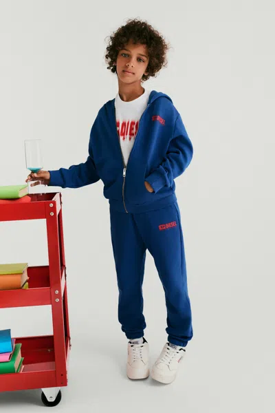 DIESEL DEGRADÉ BRANDED JOGGER TROUSERS