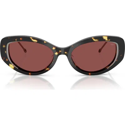 DIESEL DIESEL® GECK-D 54MM OVAL SUNGLASSES