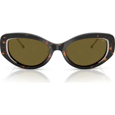DIESEL DIESEL® GECK-D 54MM OVAL SUNGLASSES