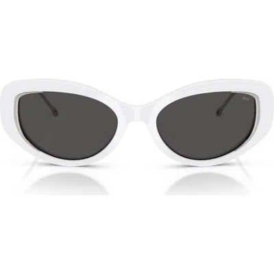 DIESEL DIESEL® GECK-D 54MM OVAL SUNGLASSES