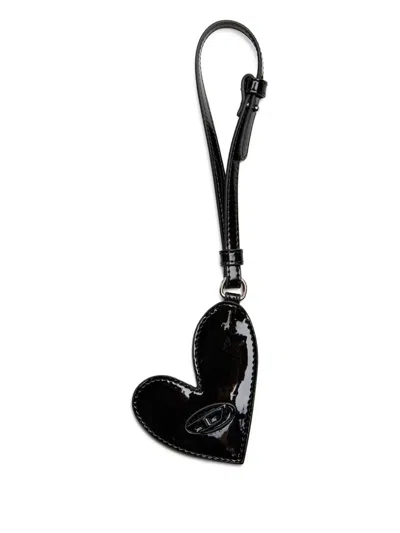 DIESEL HEART-SHAPED KEYCHAIN