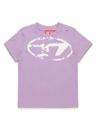 DIESEL LOGO-PRINT T-SHIRT