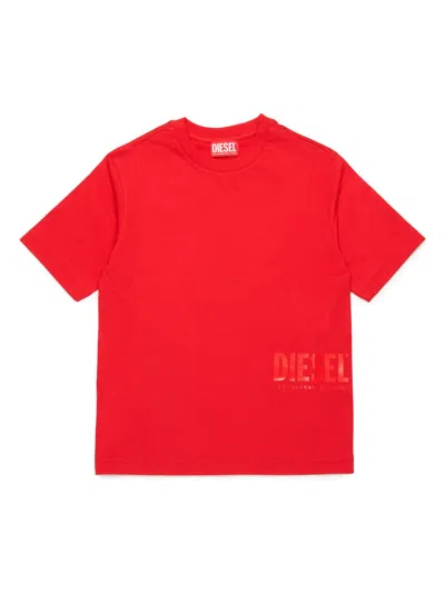 DIESEL LOGO-PRINT T-SHIRT