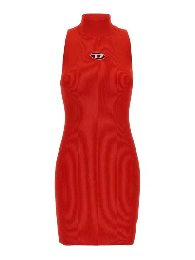 DIESEL VESTIDO CORTO - ROJO