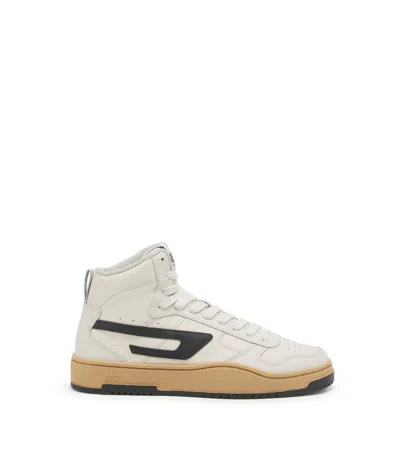 DIESEL MEN'S SNEAKERS DIESEL Y03205-P5576 S-UKIYO V2 MID H9771 GUM SUN