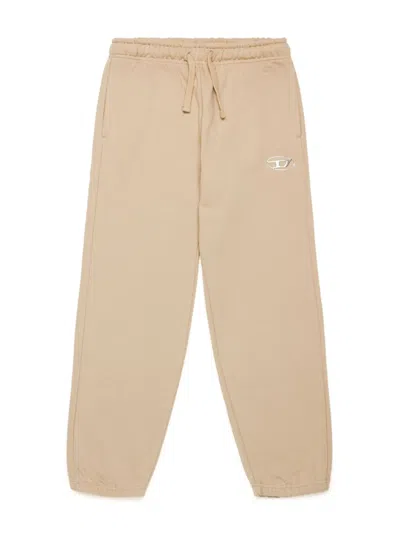 DIESEL OVAL D-EMBROIDERED TRACK PANTS