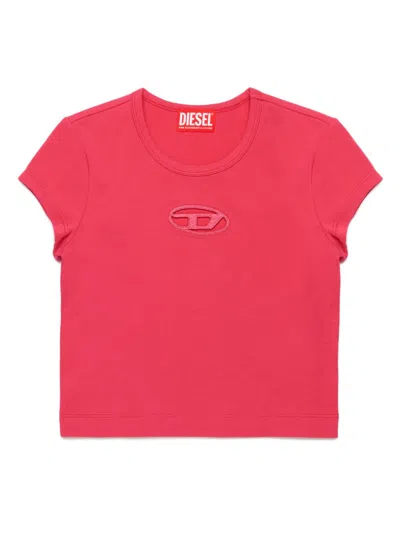 DIESEL OVAL D LOGO T-SHIRT