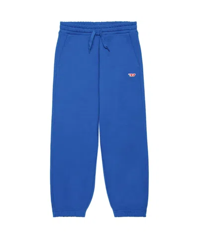 DIESEL DIESEL KIDS D-LOGO PATCH DRAWSTRING PANTS