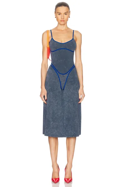 DIESEL SLEEVELESS MIDI DRESS