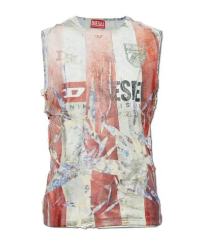 DIESEL DIESEL T-PER-STRIPE TANK TOP