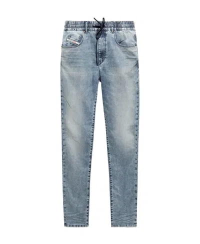 DIESEL DIESEL D STRUKT JOGG LOGO DETAILED JEANS