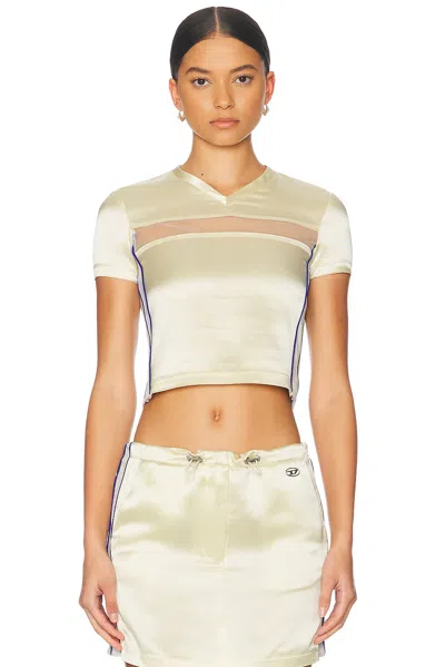 DIESEL V-NECK SHORT SLEEVE TOP