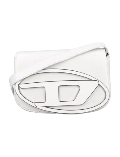 DIESEL WOMEN WHITE 1DR M SHOULDER BAG, ONESIZE LUXURY SHOULDER BAGS FOR WOMEN DARVEYS