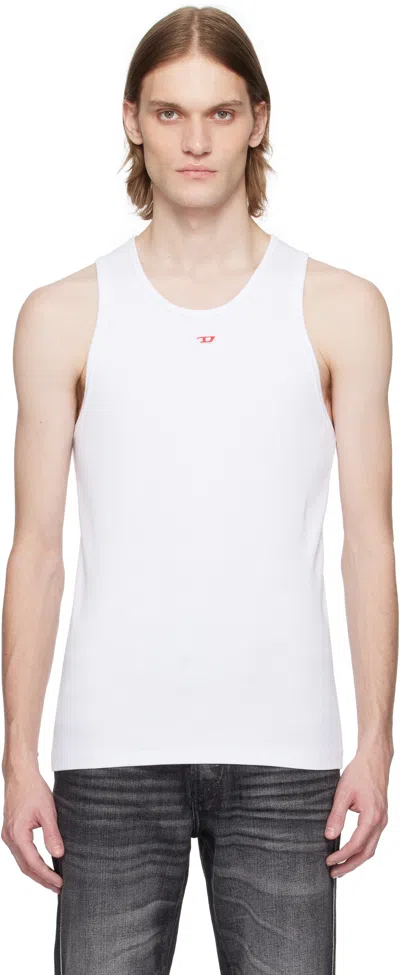 DIESEL WHITE T-LIFTY-D TANK TOP