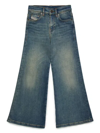 DIESEL WIDE-LEGGED JEANS