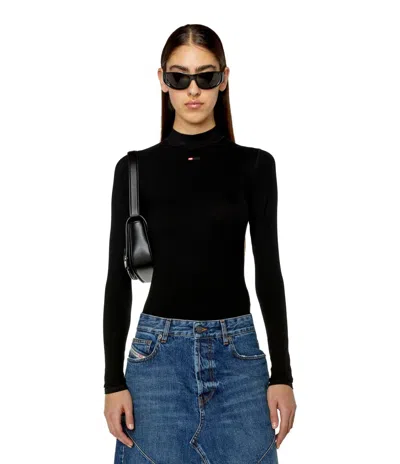 DIESEL WOMEN'S KNITWEAR DIESEL A10399 OBLAN T-MOKKY-LS-MICRODIV 9XX