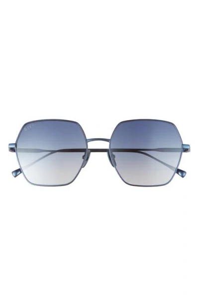 DIFF DIFF HARLOWE 55MM SQUARE SUNGLASSES