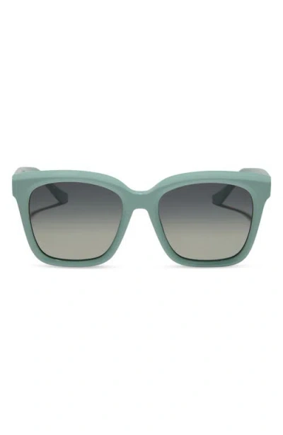 DIFF DIFF MEREDITH 54MM SQUARE SUNGLASSES