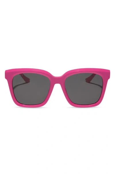 DIFF DIFF MEREDITH 54MM SQUARE SUNGLASSES