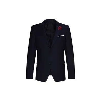 DIGEL DIGEL STOFFHOSEN HERREN BLAU NEU & OVP 689981