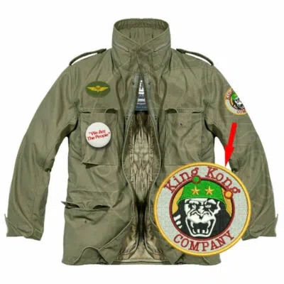 DIGITAL PHARAOH TAXI FAHRER TRAVIS BICKLE KONG CABS BESTICKT PATCH M65 JACKE