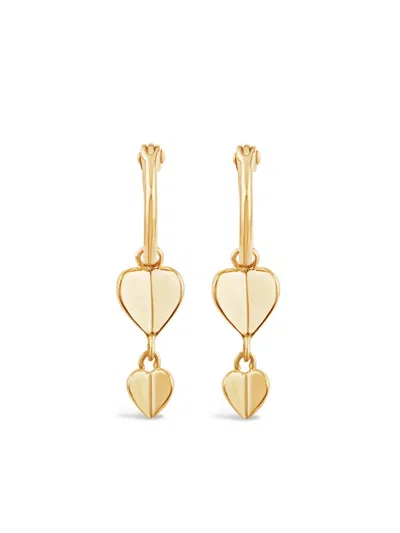 DINNY HALL 9KT YELLOW GOLD BIJOU EARRINGS