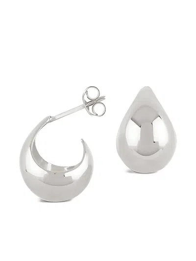 DINNY HALL SMALL SCOOP EARRINGS