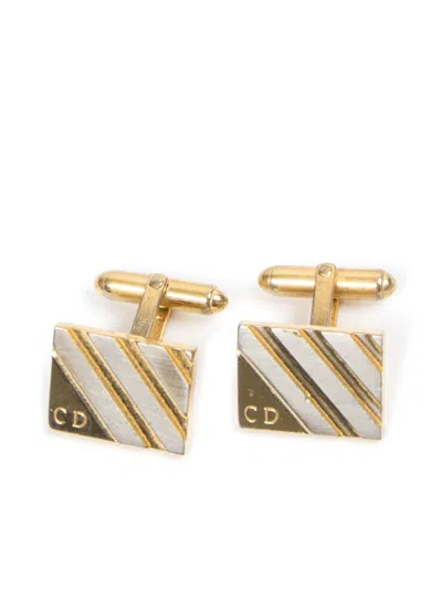 DIOR 1980S CD CUFFLINKS