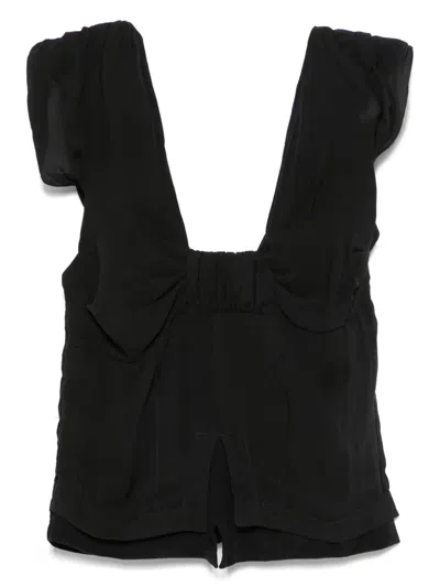 DIOR 1990S X JOHN GALLIANO SILK TOP