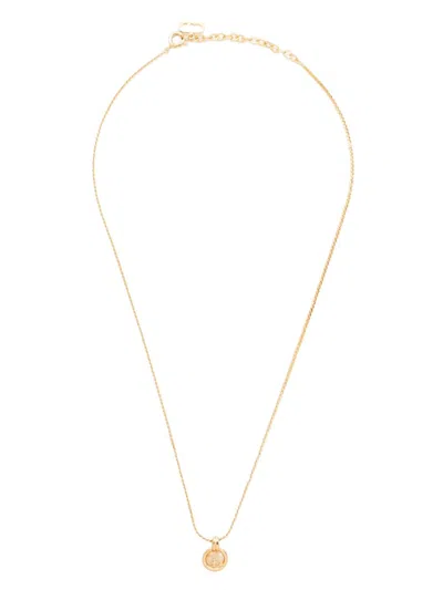 DIOR 2000S CD LOGO NECKLACE