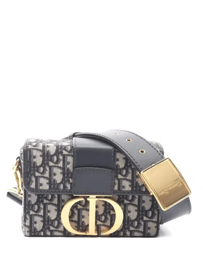 DIOR 2010S 30 MONTAIGNE OBLIQUE SHOULDER BAG