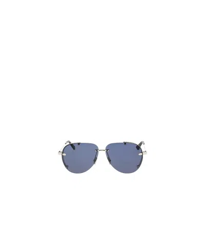 DIOR DIOR EYEWEAR NEODIOR A1U MIRRORED AVIATOR-FRAME SUNGLASSES