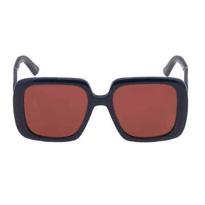 DIOR DIOR BORDEAUX SPORT LADIES SUNGLASSES DIORBOBBY S2U CD40085U 90S 55