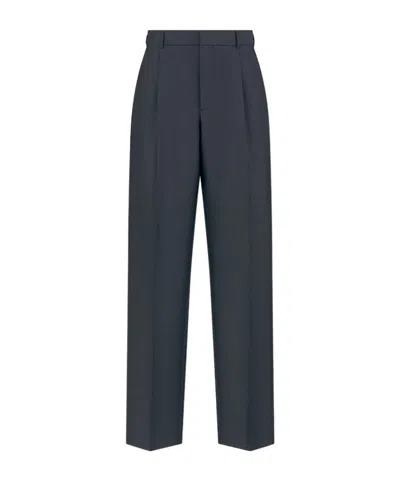 DIOR DIOR HOMME HIGH WAIST STRAIGHT LEG PANTS