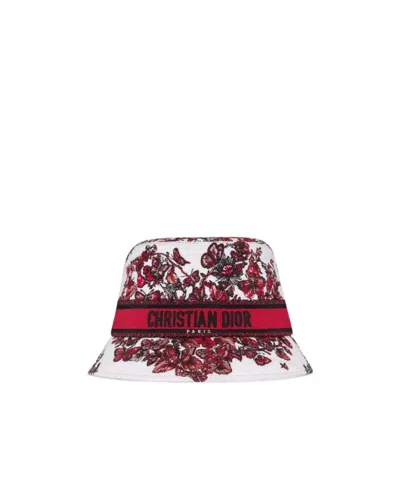 DIOR D-BOBBYLE CŒUR DES PAPILLONS SMALL BRIM BUCKET HAT