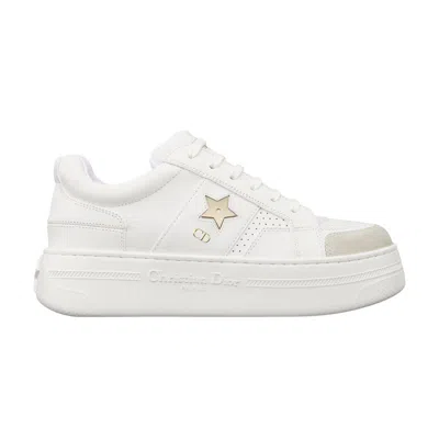 DIOR DIOR DIOR WMNS STAR PLATFORM SNEAKER 'WHITE GOLD' | WOMEN'S SIZE 38