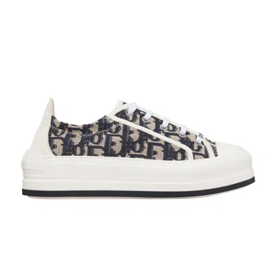 DIOR DIOR DIOR WMNS WALK'N'DIOR PLATFORM 'DIOR OBLIQUE - DEEP BLUE' | CREAM | WOMEN'S SIZE 38