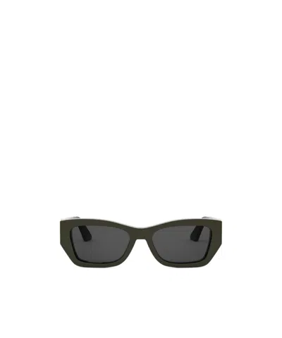 DIOR DIOR EYEWEAR GEOMETRIC FRAME SUNGLASSES