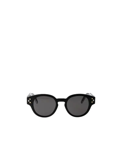 DIOR GEOMETRIC FRAME SUNGLASSES