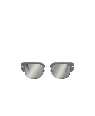 DIOR GEOMETRIC FRAME SUNGLASSES