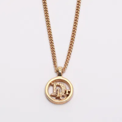 DIOR GOLD TONE TIE TACK CHAIN NECKTIE ACCESSORY