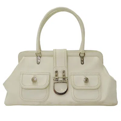 DIOR LEATHER HANDBAG (PRE-OWNED)