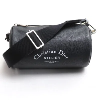 DIOR LEATHER SHOULDER BAG (PRE-OWNED)