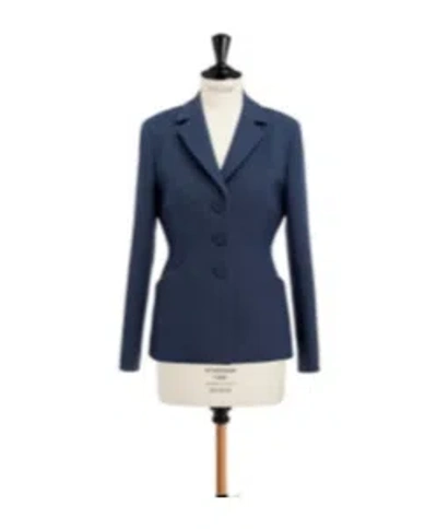 DIOR CHRISTIAN DIOR SINGLE-BREASTED LONG-SLEEVED JACKET