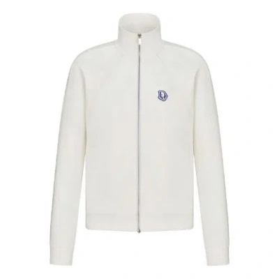 DIOR Men's DIOR FW21 Knit Sports Jacket White