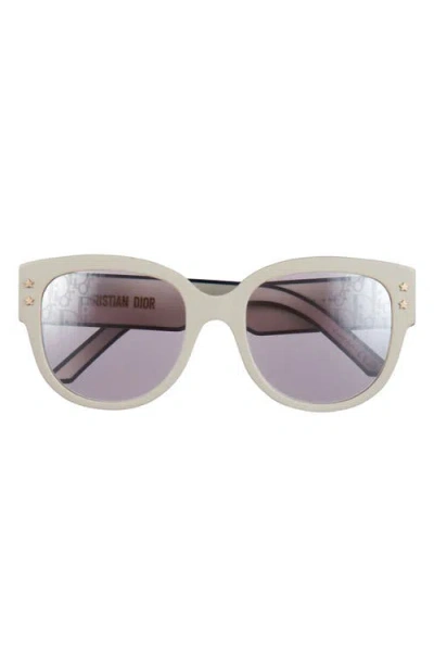 DIOR 'DIORPACIFIC B2I 54MM BUTTERFLY SUNGLASSES