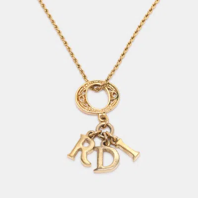 DIOR PENDANT NECKLACE