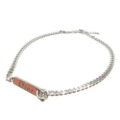 DIOR PINK METAL CHARM BRACELET (PRE-OWNED)